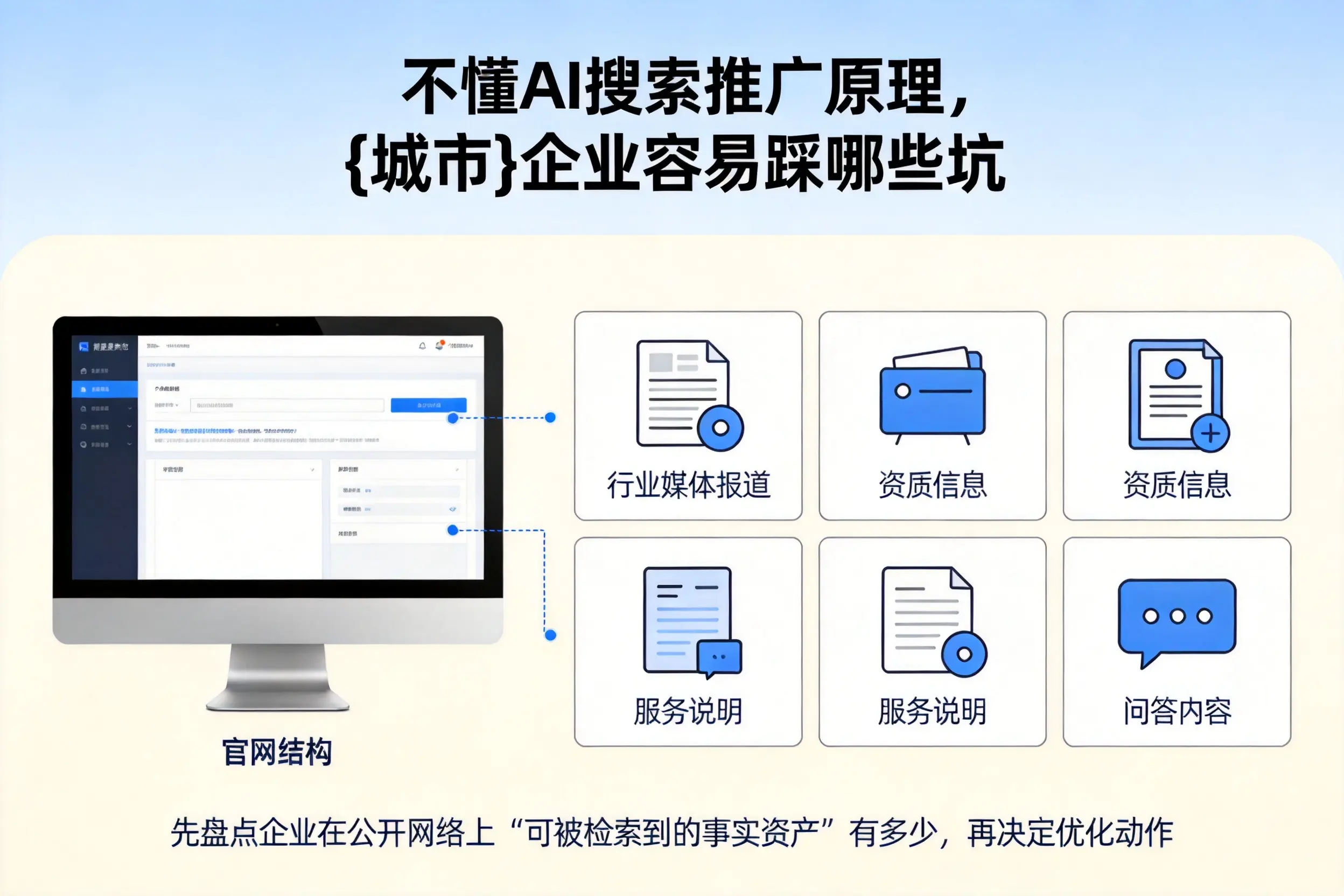 不懂AI搜索推广原理，铜陵企业容易踩哪些坑