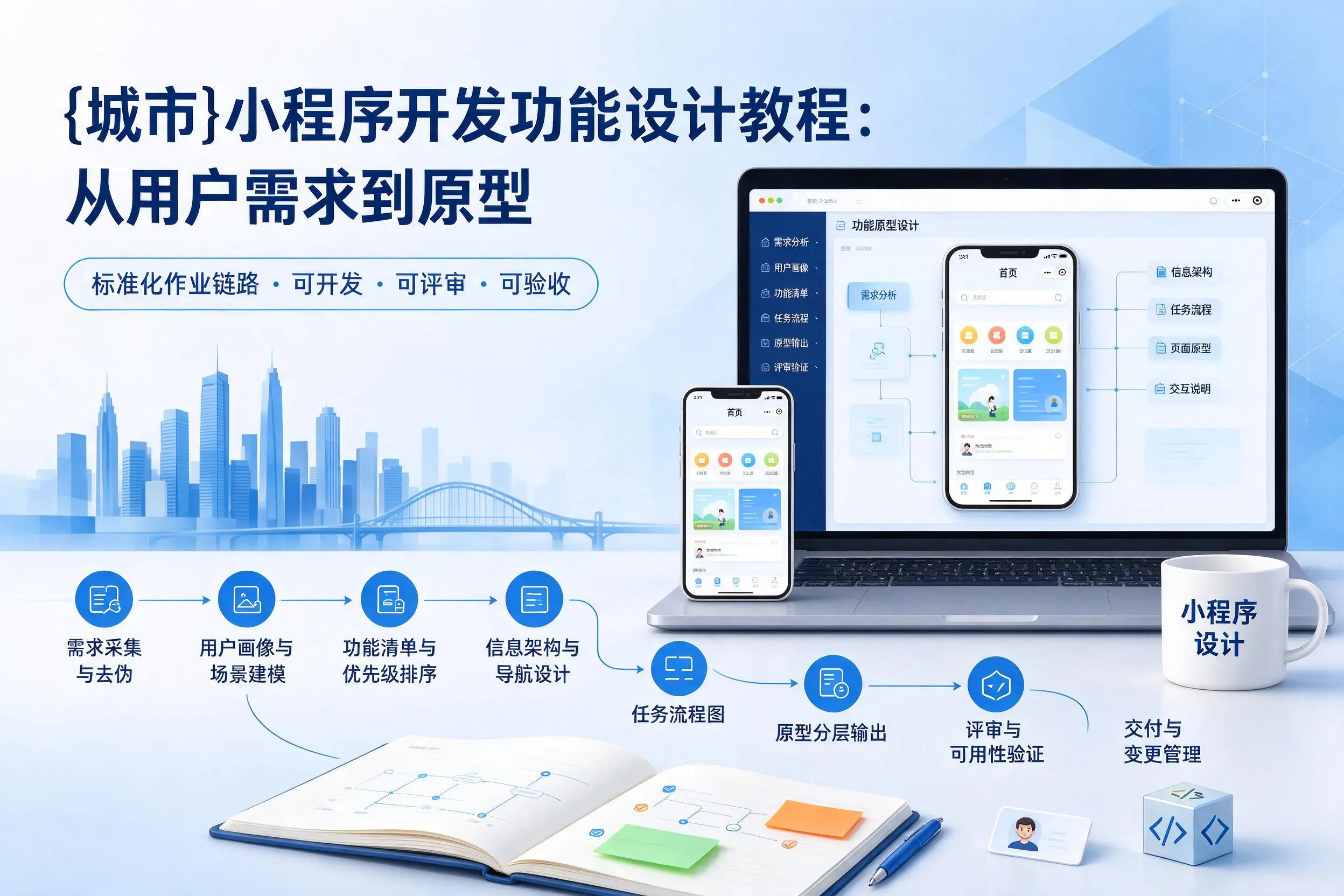 铜陵小程序开发功能设计教程：从用户需求到原型