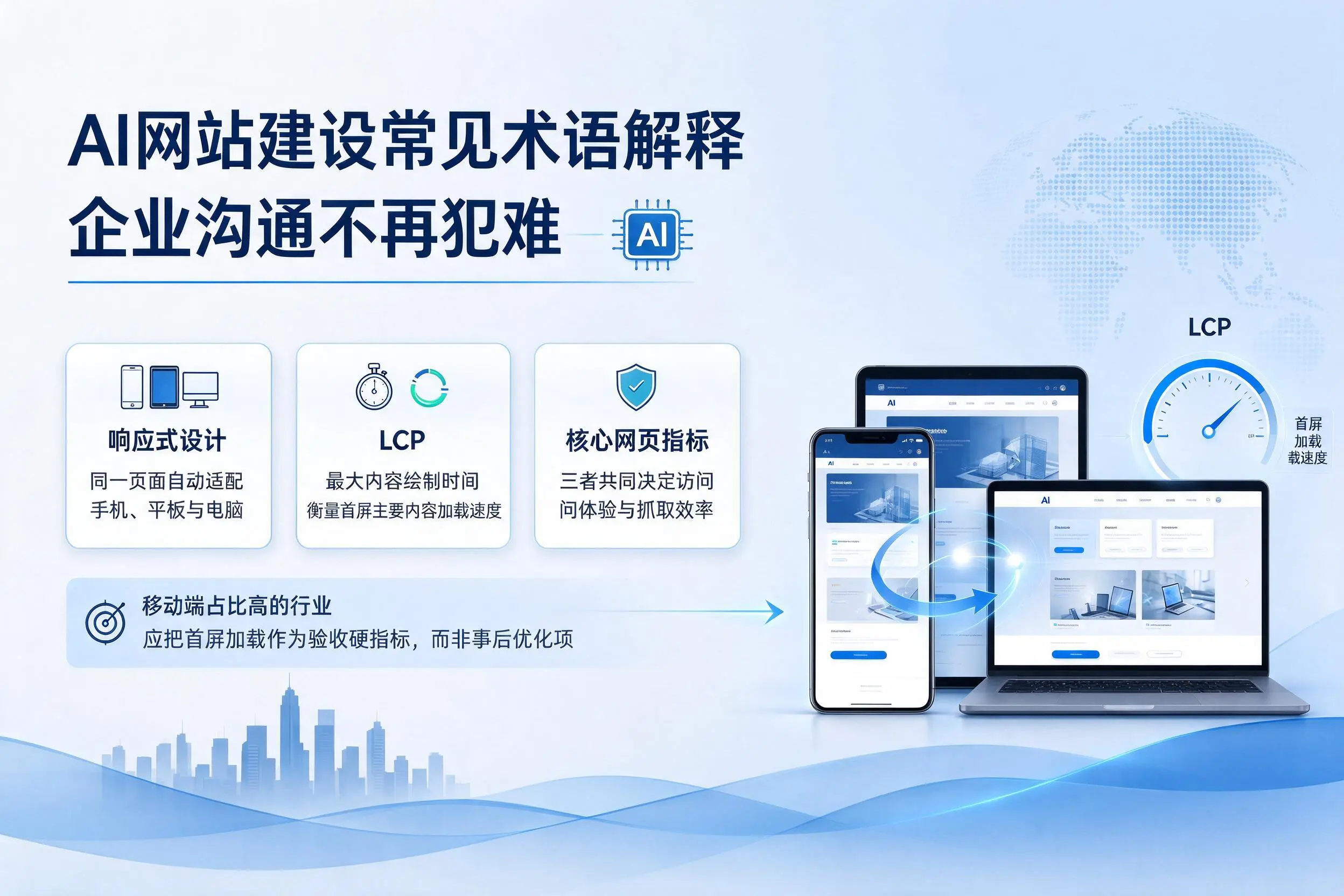 AI网站建设常见术语解释,铜陵企业沟通不再犯难