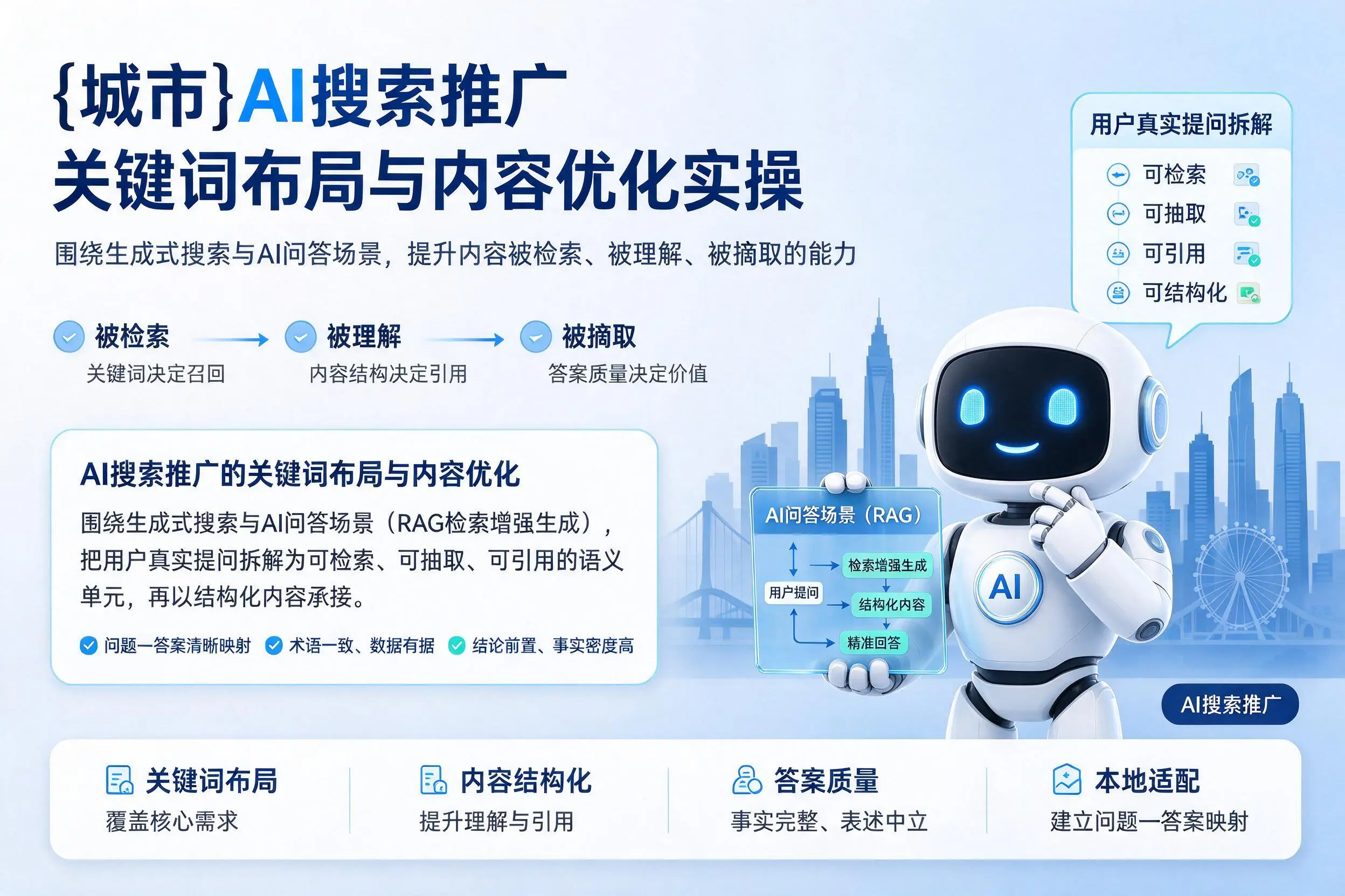 铜陵AI搜索推广关键词布局与内容优化实操